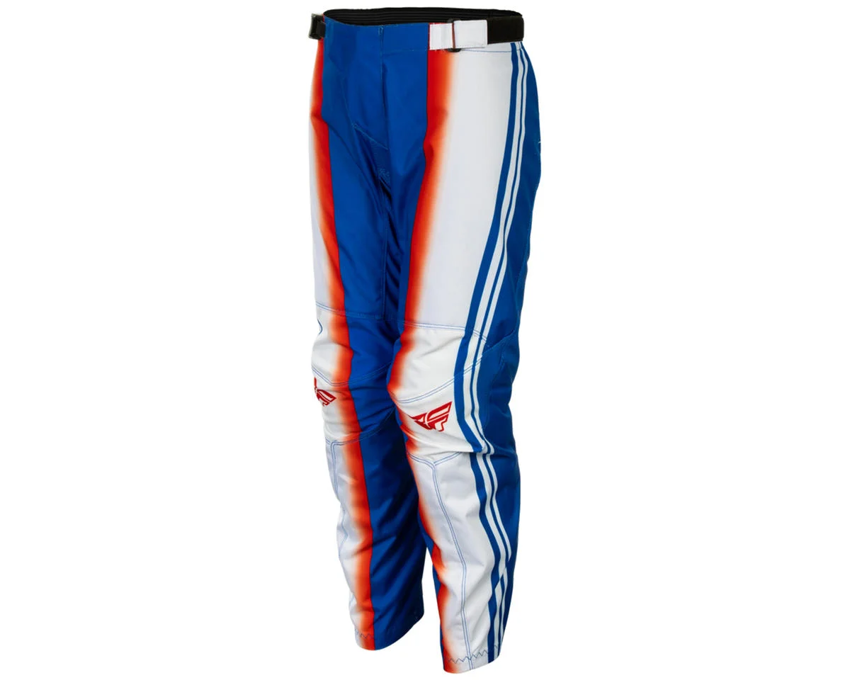 Fly Racing Youth F-16 Raze Pants (Red/White/Blue) (22)